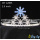 Holiday Crown Snowflake shape CR-12865-3